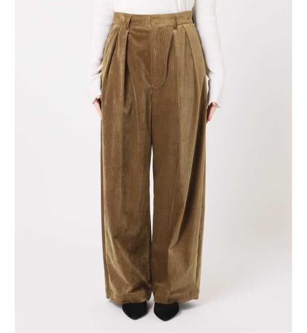 journal standard L'essage「《追加4》ストレッチコーデュロイ 2タックパンツ」|その他|