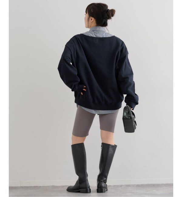 U by SPICK&SPAN「リブニットサイクルパンツ」|その他|