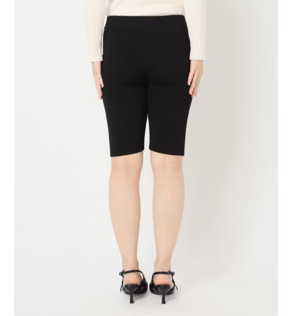 U by SPICK&SPAN「リブニットサイクルパンツ」|その他|