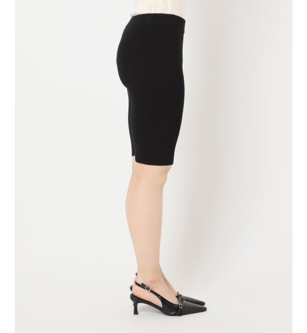 U by SPICK&SPAN「リブニットサイクルパンツ」|その他|