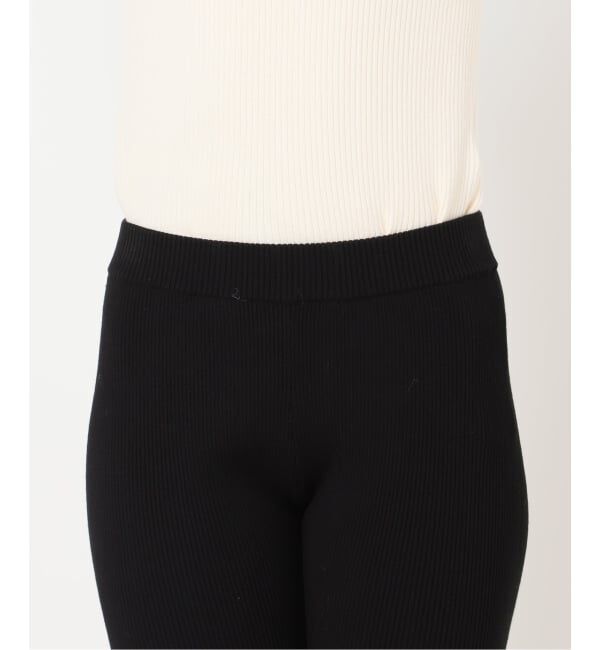 U by SPICK&SPAN「リブニットサイクルパンツ」|その他|