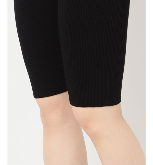 U by SPICK&SPAN「リブニットサイクルパンツ」|その他|