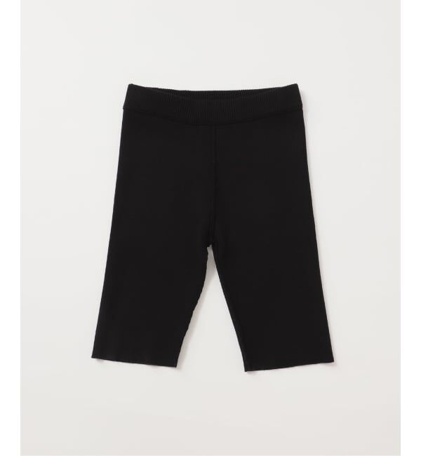 U by SPICK&SPAN「リブニットサイクルパンツ」|その他|