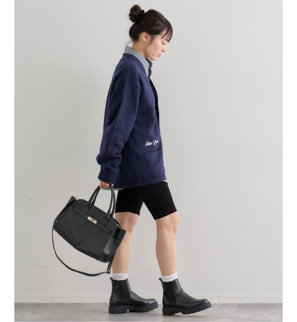 U by SPICK&SPAN「リブニットサイクルパンツ」|その他|