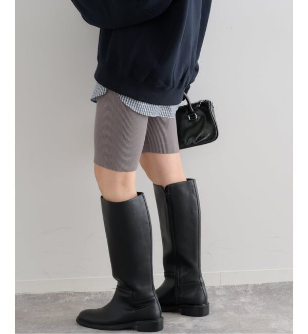 U by SPICK&SPAN「リブニットサイクルパンツ」|その他|