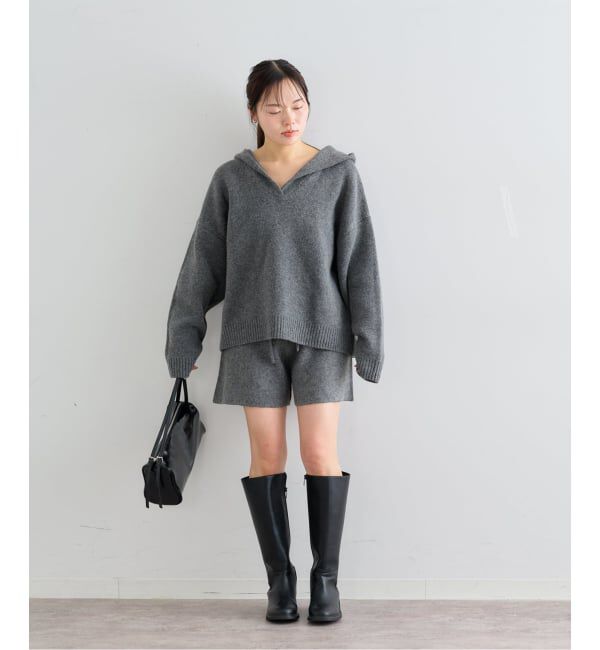 U by SPICK&SPAN「ニットショートパンツ」|その他|