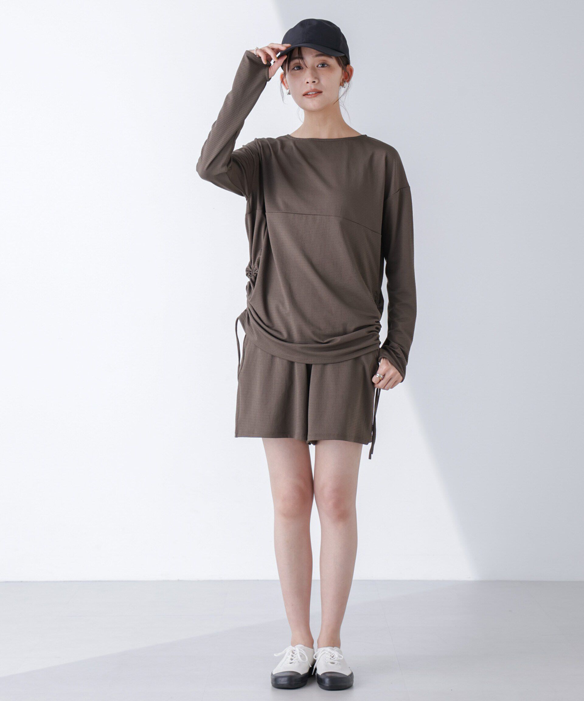 nano･universe「WATERSIDE&DAILYWEAR/ラッシュガードセット」|ワンピース|