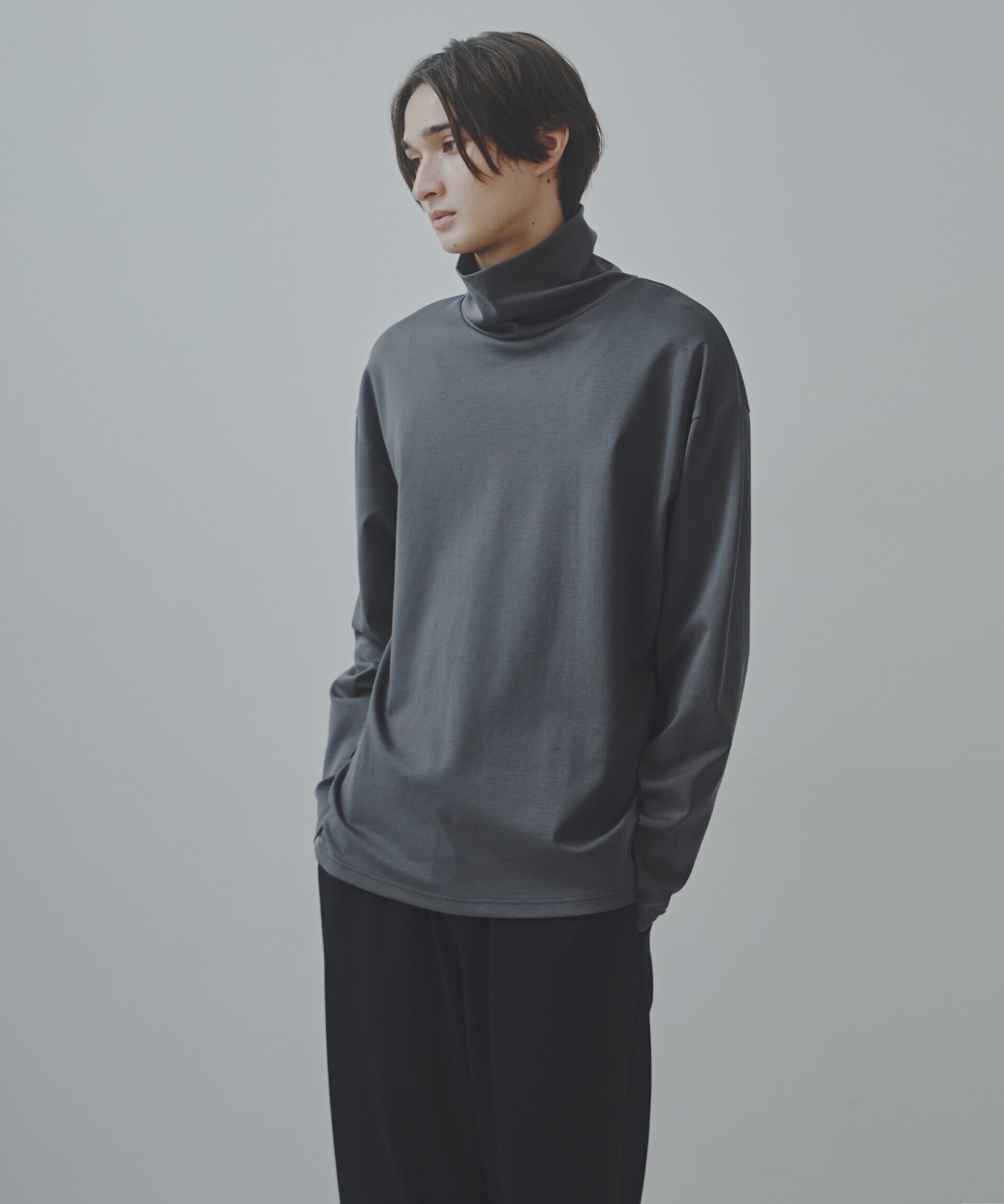 nano･universe「｢Commonuse｣C/T/Pu ポンチタートルネック」|Tシャツ・カットソー|