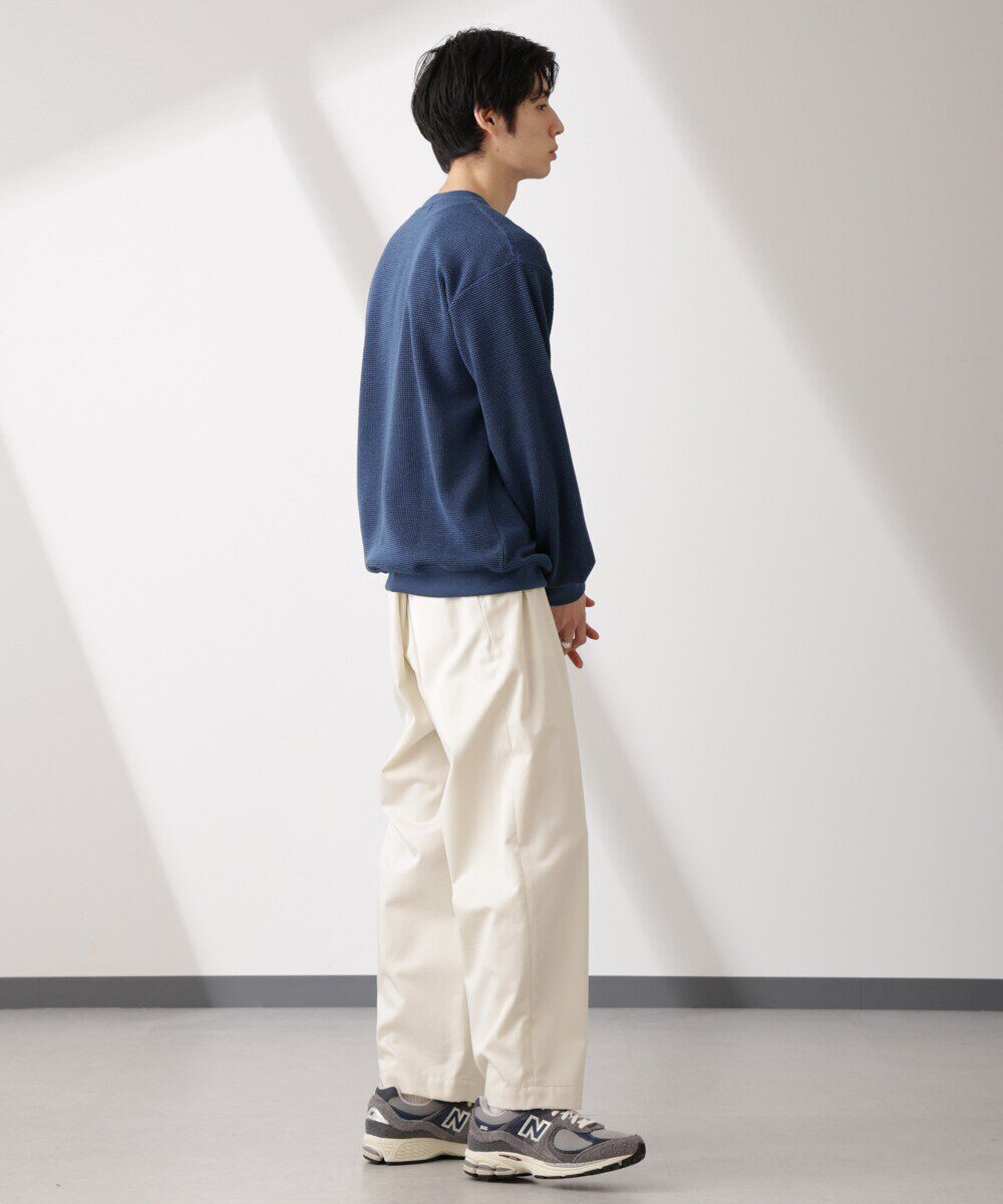 nano･universe「テックワッフルクルーネックTシャツ」|Tシャツ・カットソー|