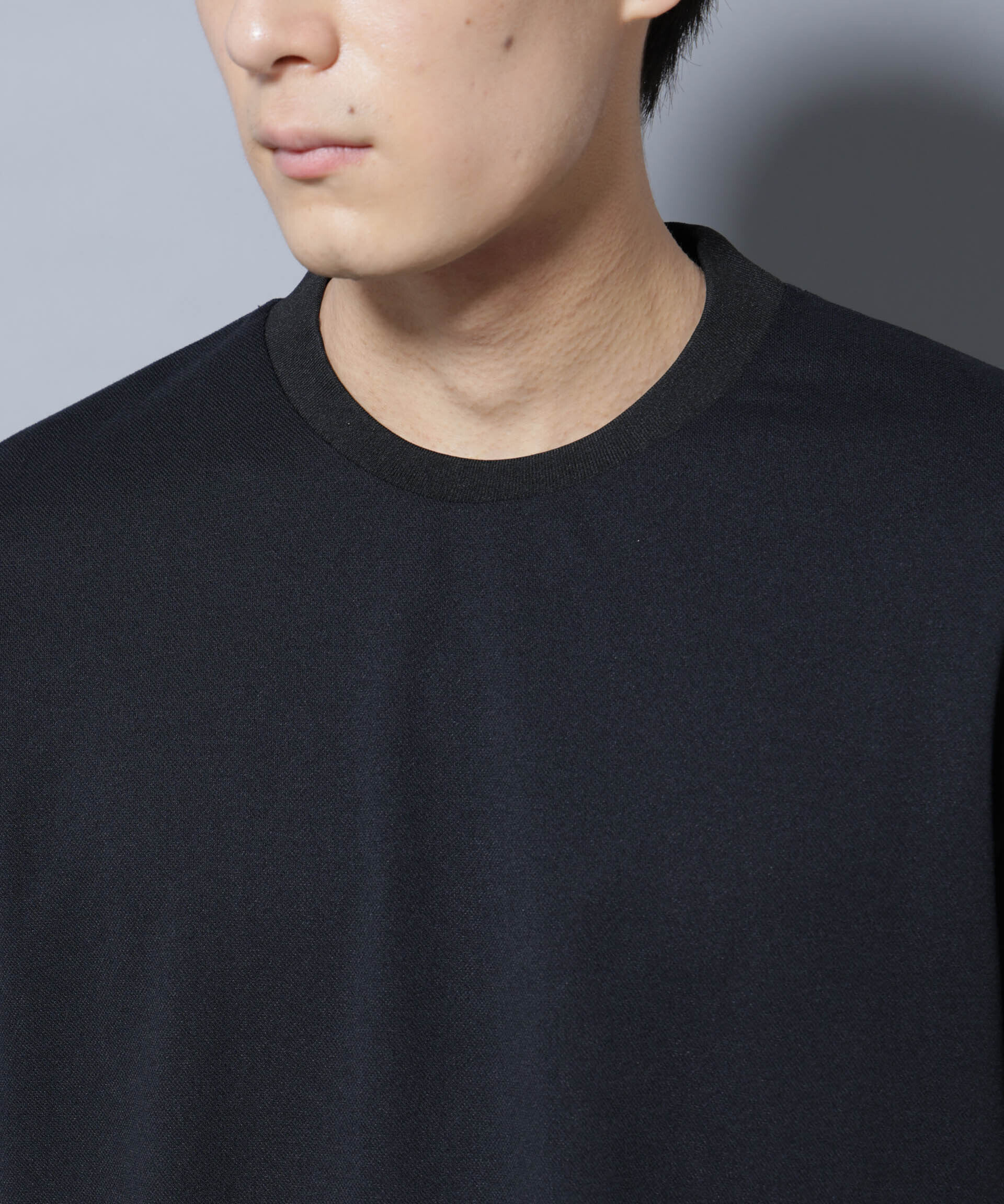 nano･universe「「N Tshirts」 AERO FREEZE 鹿の子ジャケT 半袖」|Tシャツ・カットソー|