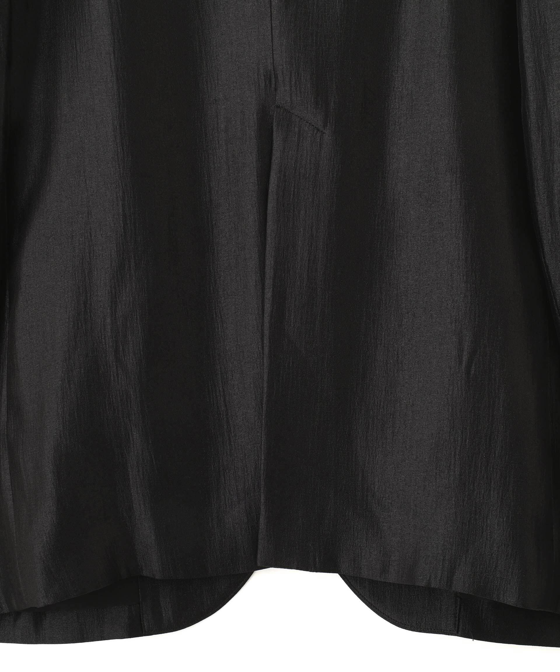 nano･universe「「STEVELOUR」サテンノーカラージャケット(セットアップ可)」|テーラードジャケット|