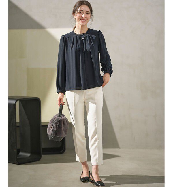 組曲「【WEB限定】ベーシックダブルクロス テーパードパンツ」|その他|