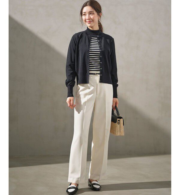 組曲「【WEB限定】ベーシックダブルクロス ワイドストレートパンツ」|その他|