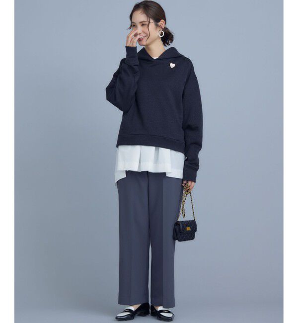 組曲「【WEB限定】ベーシックダブルクロス ワイドストレートパンツ」|その他|