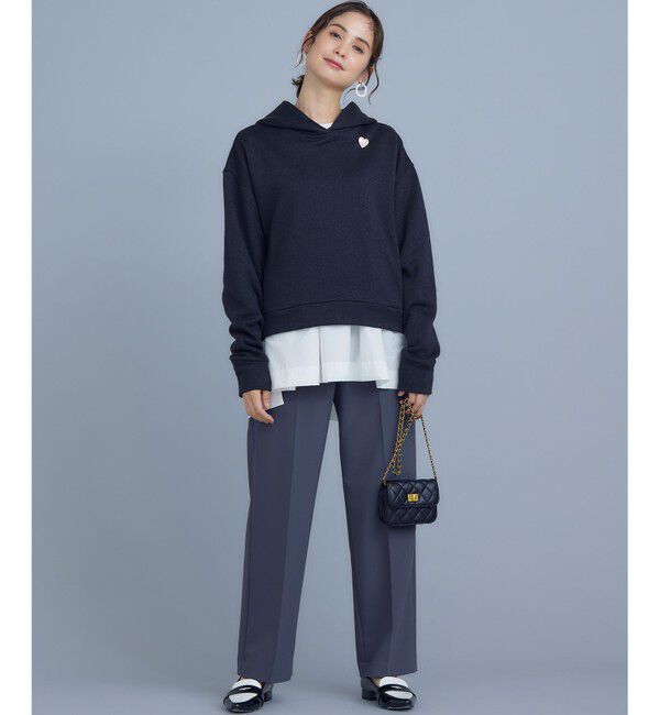 組曲「【WEB限定】ベーシックダブルクロス ワイドストレートパンツ」|その他|