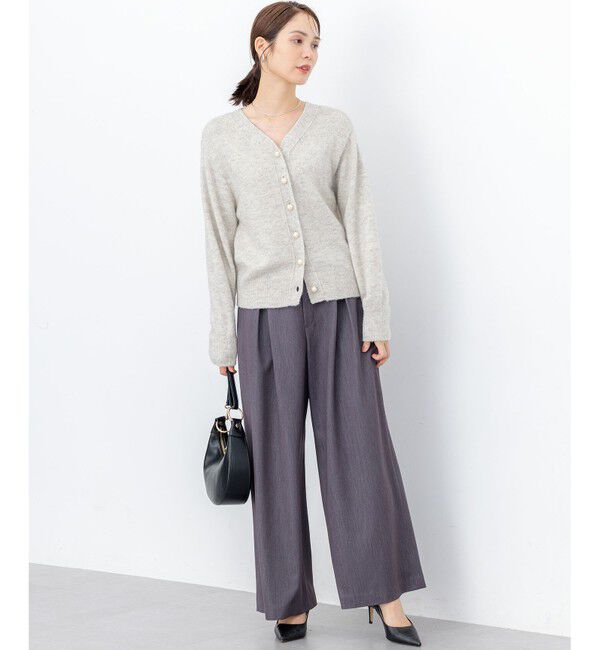 組曲「【加藤ローサさん着用】ラメストライプ ワイドパンツ」|その他|