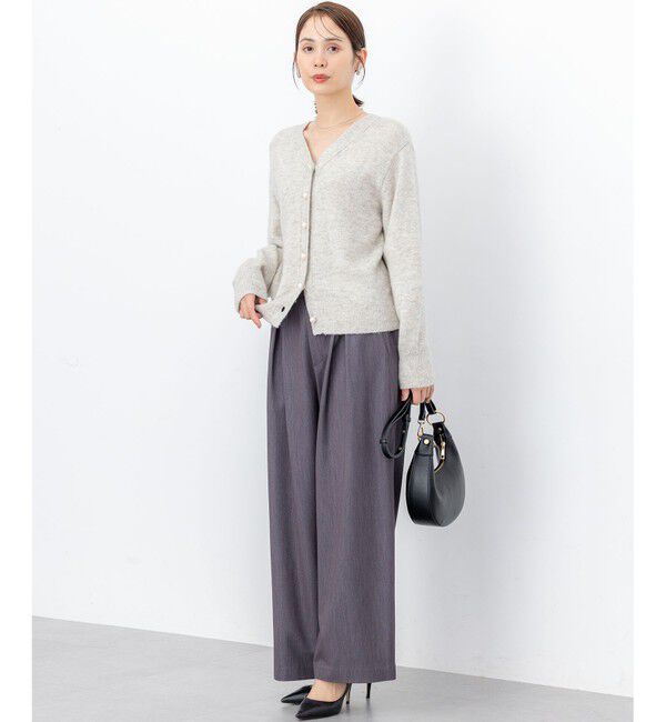 組曲「【加藤ローサさん着用】ラメストライプ ワイドパンツ」|その他|