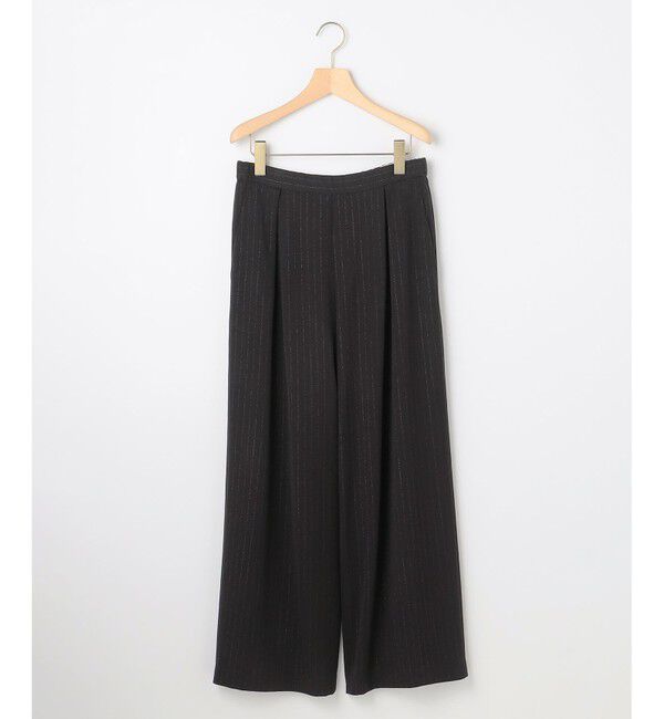 組曲「【加藤ローサさん着用】ラメストライプ ワイドパンツ」|その他|