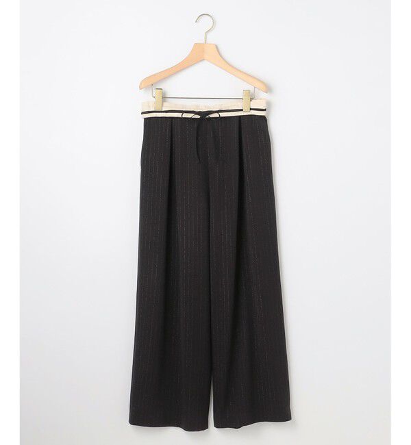 組曲「【加藤ローサさん着用】ラメストライプ ワイドパンツ」|その他|