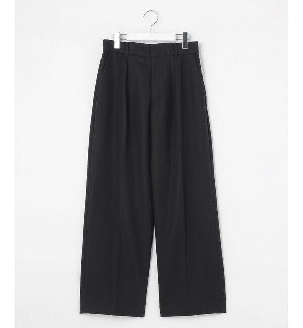 自由区「【洗える】コットンダブルクロスストレート パンツ」|その他|