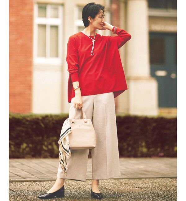 自由区「ブライトリングツイードクロップド パンツ」|その他|