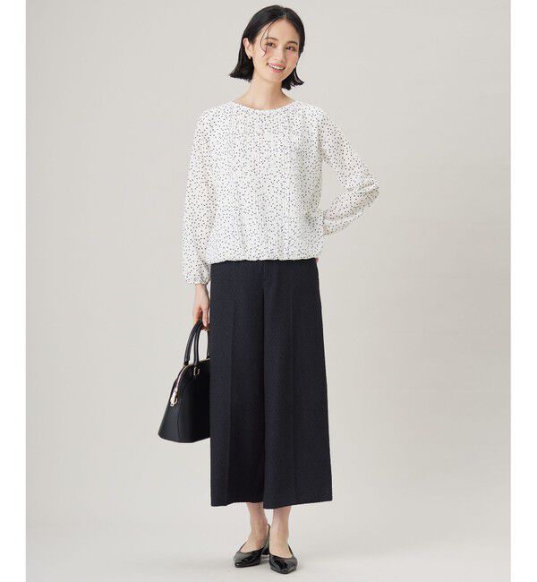 自由区「ブライトリングツイードクロップド パンツ」|その他|