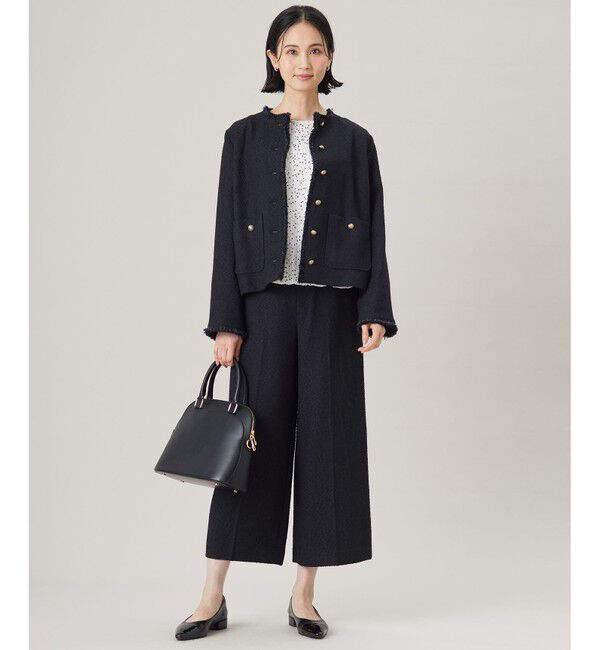 自由区「ブライトリングツイードクロップド パンツ」|その他|