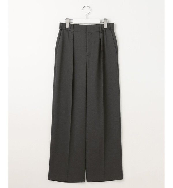 自由区「【セットアップ対応】リネンライクシンセティックワイドストレート パンツ」|その他|