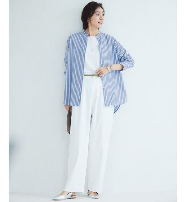 自由区「【セットアップ対応・洗える】LIPストレッチワイドストレート パンツ」|その他|