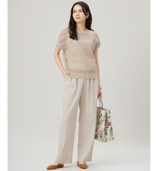 自由区「【セットアップ対応・洗える】LIPストレッチワイドストレート パンツ」|その他|