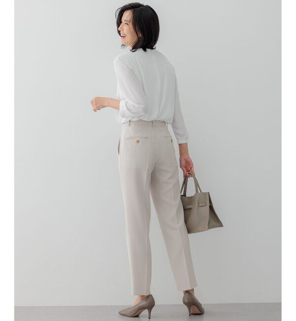 23区「【セットアップ対応】トリアセダブルジョーゼット パンツ」|その他|