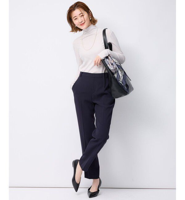 23区「【セットアップ対応】トリアセダブルジョーゼット パンツ」|その他|