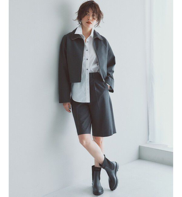 23区「【CLASSY.10月号掲載/洗える】TWマットクロス ハーフパンツ」|その他|