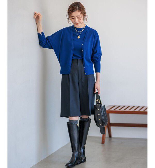 23区「【CLASSY.10月号掲載/洗える】TWマットクロス ハーフパンツ」|その他|