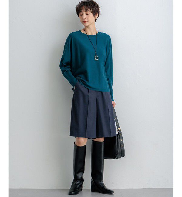 23区「【CLASSY.10月号掲載/洗える】TWマットクロス ハーフパンツ」|その他|