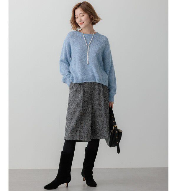 23区「ヘリンボーンループツイード ハーフパンツ」|その他|