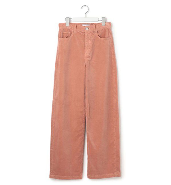 23区「【洗える】23区DENIM ベルベットストレッチ ワイドパンツ」|その他|