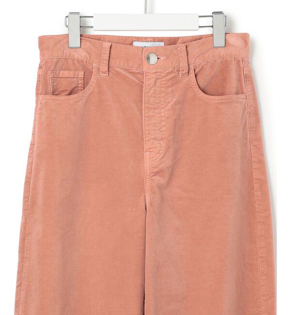 23区「【洗える】23区DENIM ベルベットストレッチ ワイドパンツ」|その他|