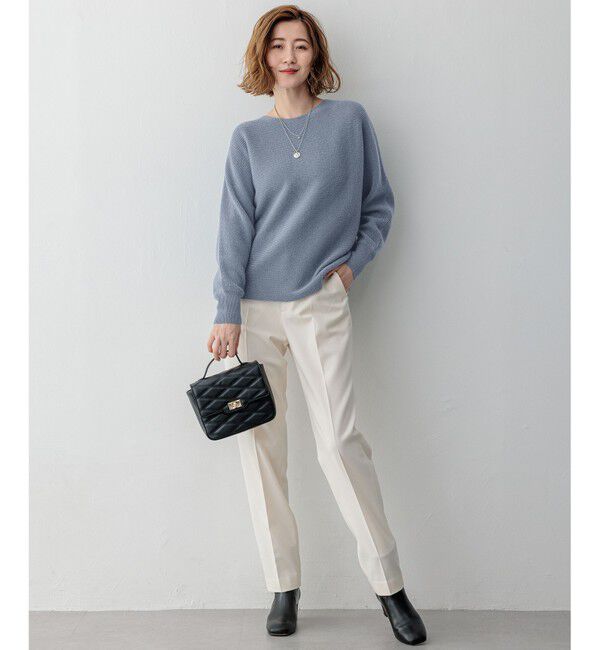 23区「【Oggi2月号掲載/洗える】ウォームストレッチ テーパード パンツ」|その他|