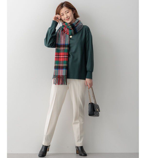 23区「【Oggi2月号掲載/洗える】ウォームストレッチ テーパード パンツ」|その他|