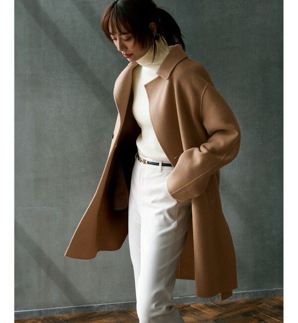 23区「【Oggi2月号掲載/洗える】ウォームストレッチ テーパード パンツ」|その他|