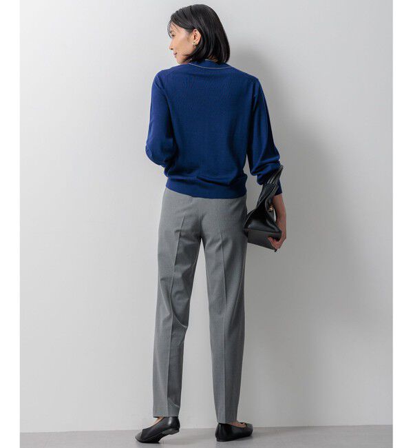 23区「【Oggi2月号掲載/洗える】ウォームストレッチ テーパード パンツ」|その他|