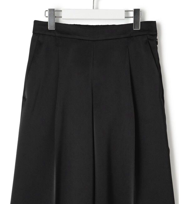 23区「【APPLAUDIR】クリアダブルサテン ワイドシルエットパンツ」|その他|