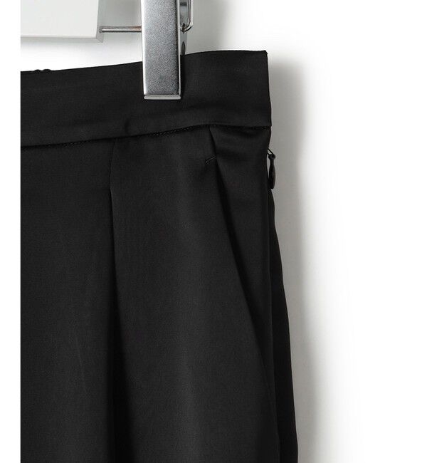 23区「【APPLAUDIR】クリアダブルサテン ワイドシルエットパンツ」|その他|