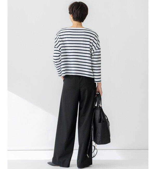 23区「【Oggi3月号掲載/セットアップ対応】ライトクロス ワイドパンツ」|その他|