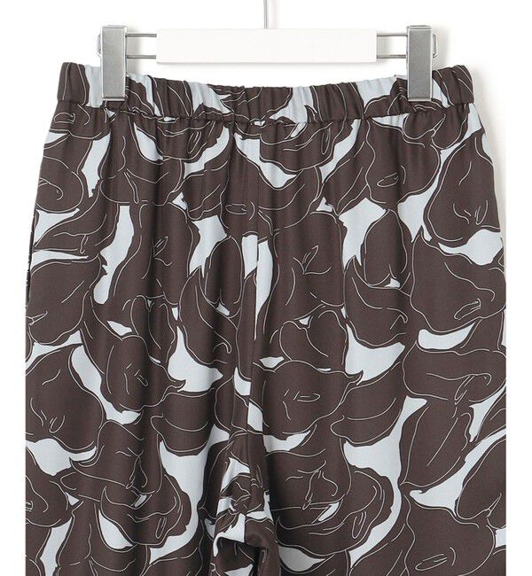 23区「【洗える】Ratti フラワーアートプリント ワイド パンツ」|その他|