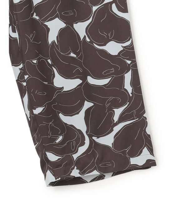 23区「【洗える】Ratti フラワーアートプリント ワイド パンツ」|その他|