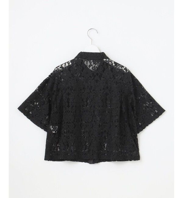 23区「【SLOW/一部店舗限定】好評につき追加生産！モチーフレース シャツ」|シャツ・ブラウス|