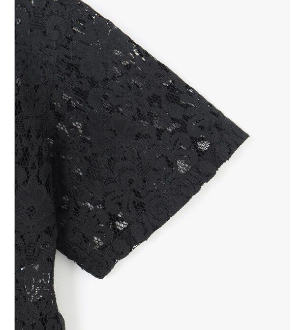 23区「【SLOW/一部店舗限定】好評につき追加生産！モチーフレース シャツ」|シャツ・ブラウス|