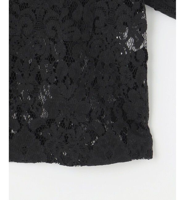 23区「【SLOW/一部店舗限定】好評につき追加生産！モチーフレース シャツ」|シャツ・ブラウス|